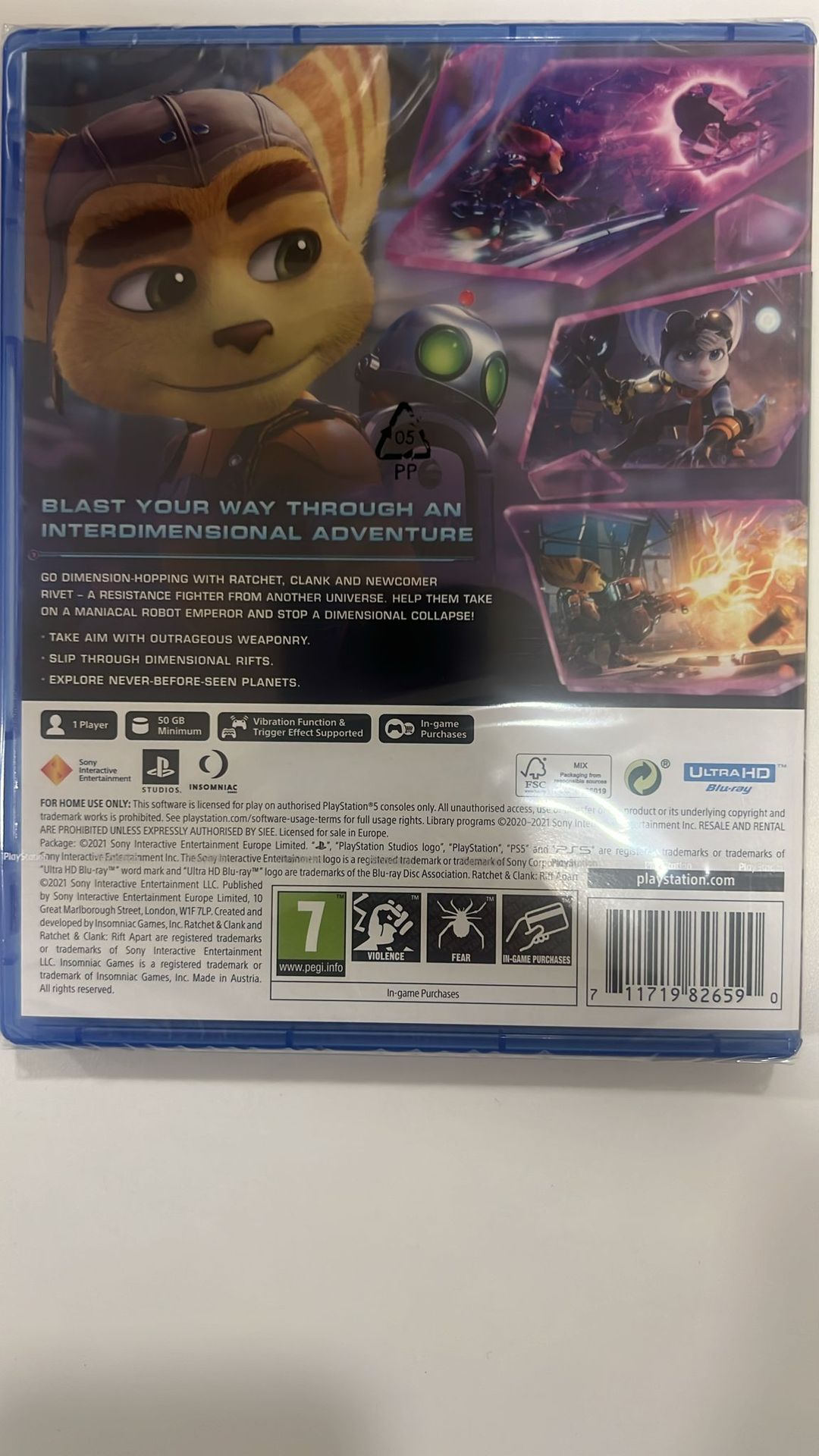 Ratchet & Clank Rift Apart PS5 UK2 Ratchet & Clank Rift Apart PS5 UK2